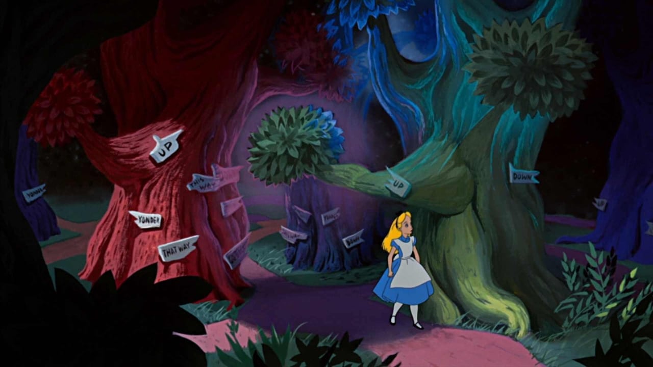Alice in Wonderland 1951 - Movie Banner