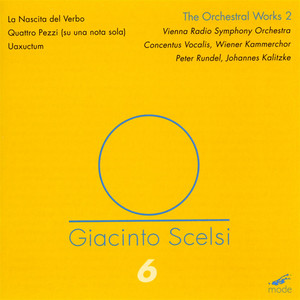 Quattro Pezzi (su una Nota Sola): I. - - Johannes Kalitzke, Peter Rundel & Vienna Radio Symphony Orchestra | Song Album Cover Artwork