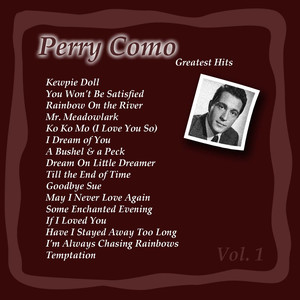 Dream On Little Dreamer - Perry Como | Song Album Cover Artwork