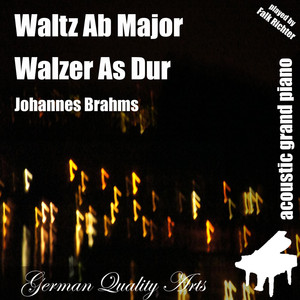 Waltz in a-Flat Major - Johannes Brahms | Song Album Cover Artwork