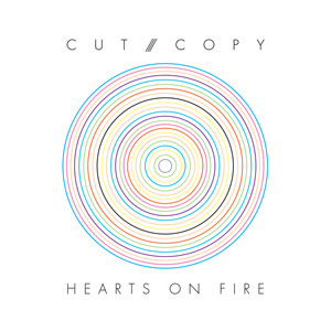 Hearts On Fire - Cut Copy | Song Album Cover Artwork