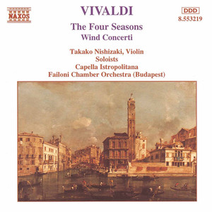 Violin Concerto, Op. 8 No. 2, "Summer": III. Presto - Capella Istropolitana, Stephen Gunzenhauser & Takako Nishizaki | Song Album Cover Artwork