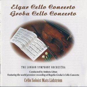 Cello Concerto in E Minor, Op. 85, Adagio - Moderato - Sir Edward Elgar | Song Album Cover Artwork