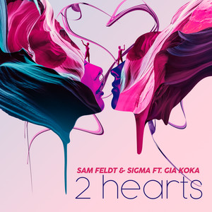 2 Hearts (feat. Gia Koka) - Sam Feldt | Song Album Cover Artwork