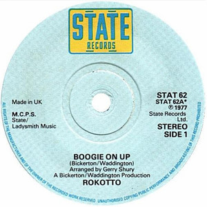 Boogie On Up - Rokotto | Song Album Cover Artwork
