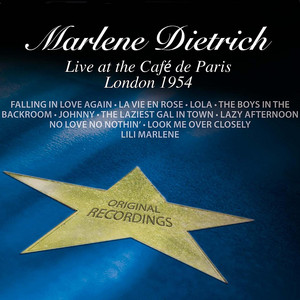 No Love, No Nothin' - Marlene Dietrich | Song Album Cover Artwork