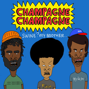 Fishin With New Edition - Champagne Champagne | Song Album Cover Artwork