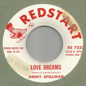 Love Dreams - Jimmy Spellman | Song Album Cover Artwork