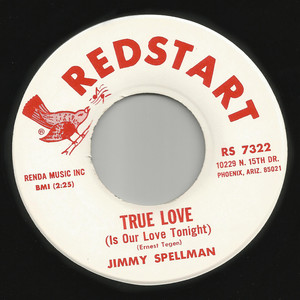 True Love (Is Our Love Tonight) Jimmy Spellman | Album Cover