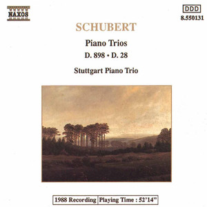 Scherzo No. 1 in B Flat Major - Franz Schubert | Song Album Cover Artwork
