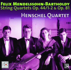 String Quartet No. 3 in D Major, Op. 44, No. 1: I. Molto allegro vivace - Henschel Quartet