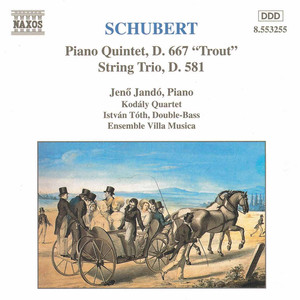 Piano Quintet in A, D.667 (The Trout) - Franz Schubert | Song Album Cover Artwork