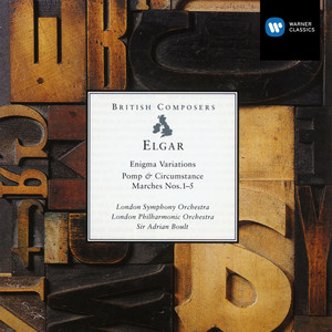 Pomp and Circumstance Sir Edward Elgar | Album Cover