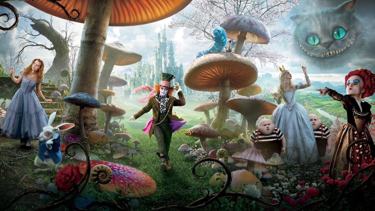 Alice in Wonderland 2010 - Movie Banner