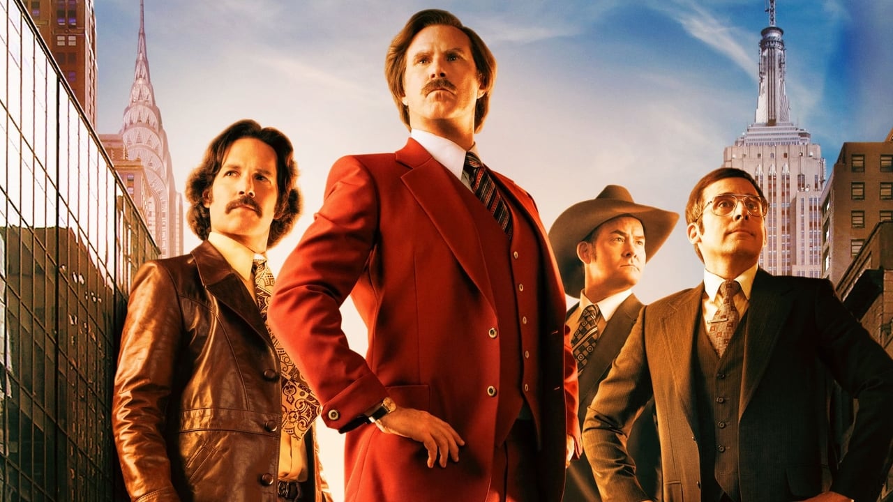 Anchorman 2: The Legend Continues 2013 - Movie Banner